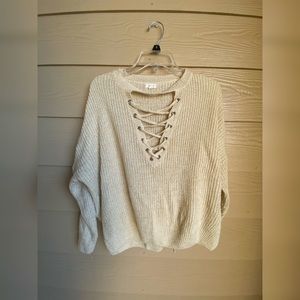Tan Knit Sweater